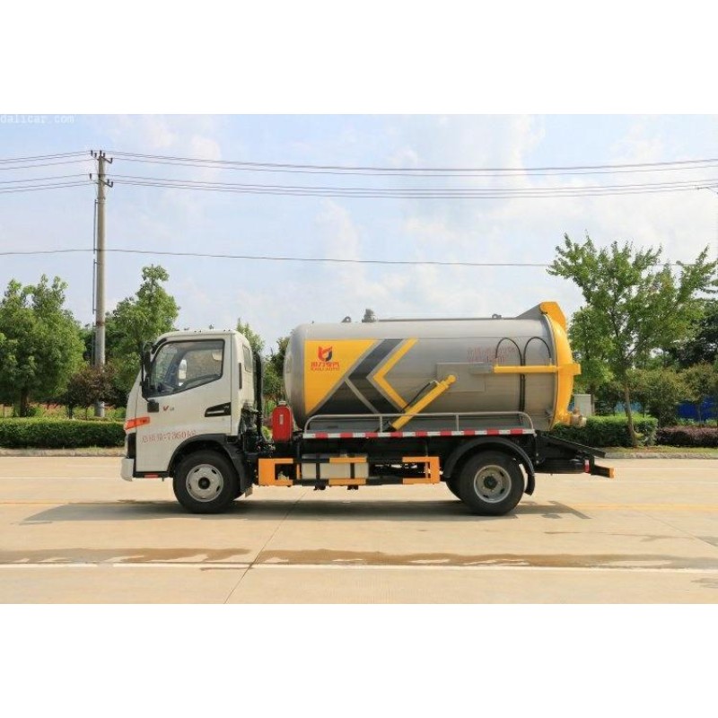 Sewage Truck Factory - Custom 5000L Sewage Vacuum Pump