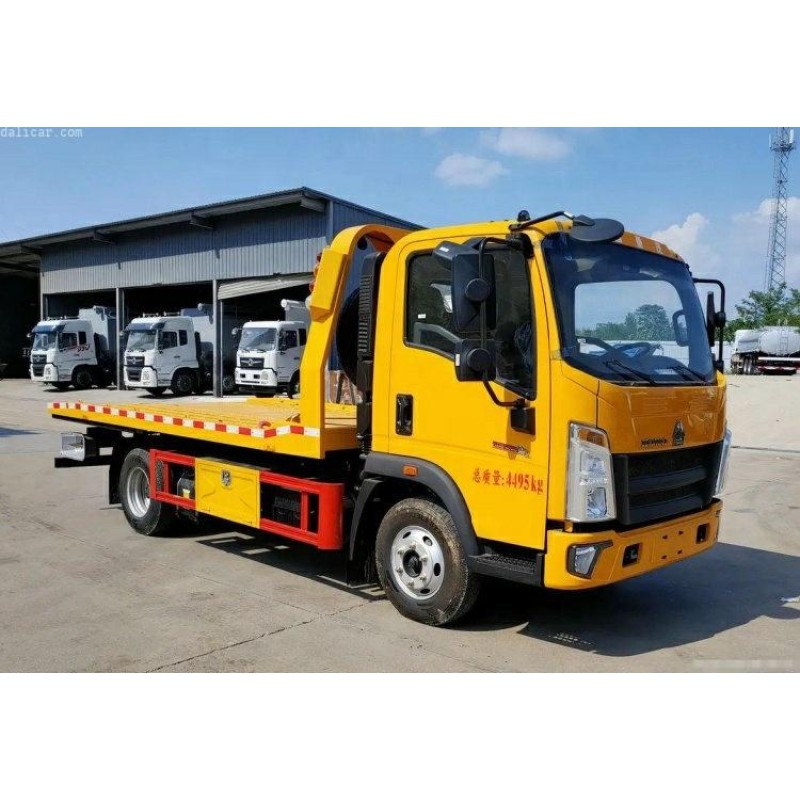 Tow Truck Factory - Custom FAW 10 Ton Flatbed Tow Truck