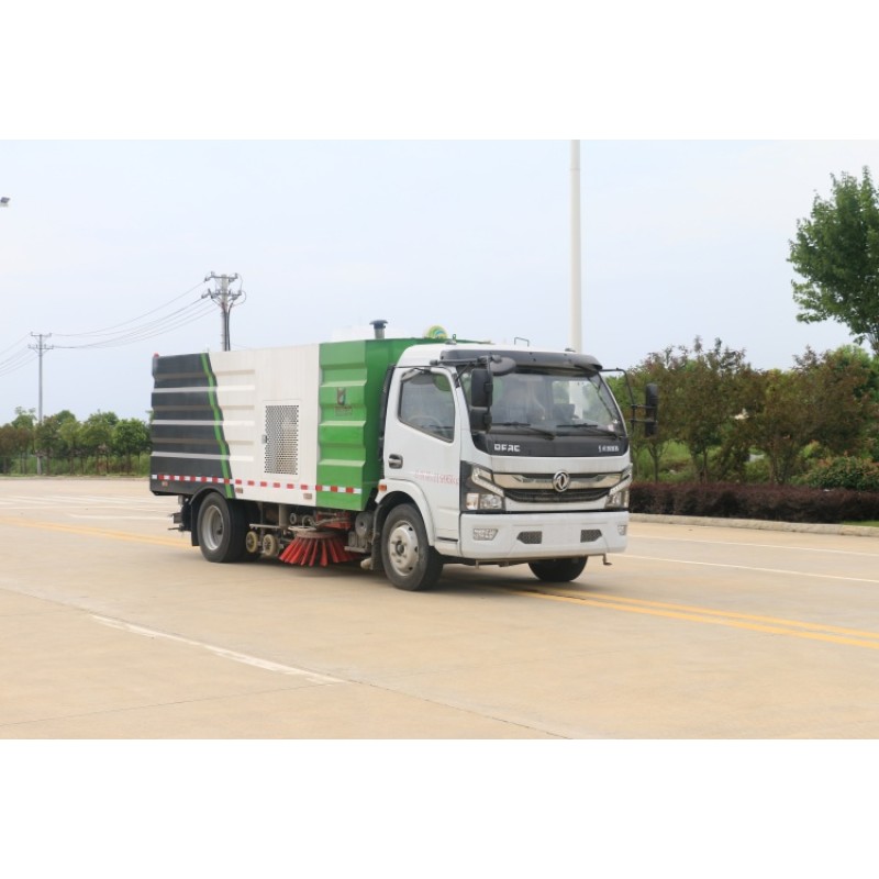 Sweeper Truck Factory - Custom 4x2 Small Engine Powered Sweeper