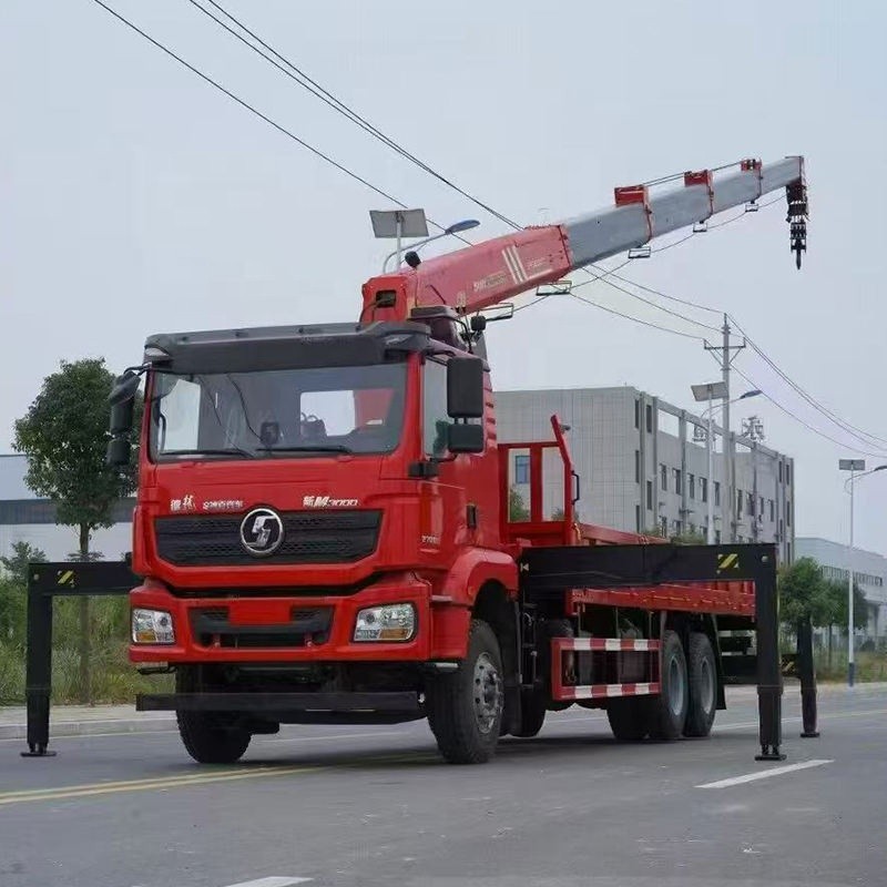 Crane Truck Factory - Custom Shacman Heavy Load Lifting