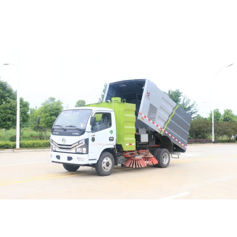 Sweeper Truck Factory - Custom Road Sweep Car Euro 3 Engine