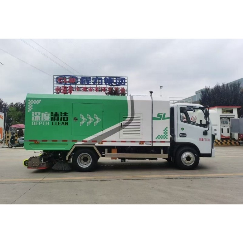 Sweeper Truck Factory - Custom 4x2 Small Diesel Road Sweeper