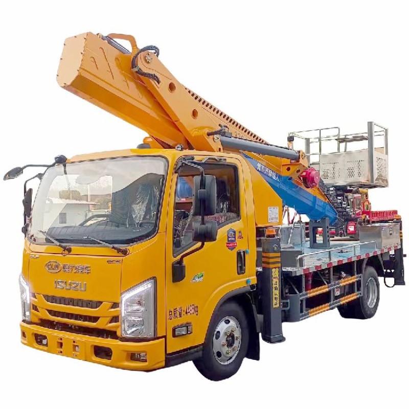 Aerial Work Truck Factory - Custom ISUZU 26-32m Boom Bucket