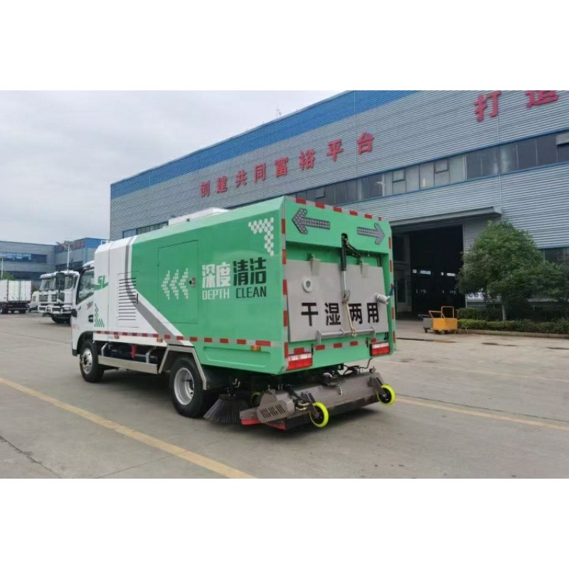 Sweeper Truck Factory - Custom Dongfeng 4x2 Vacuum Road Sweeper