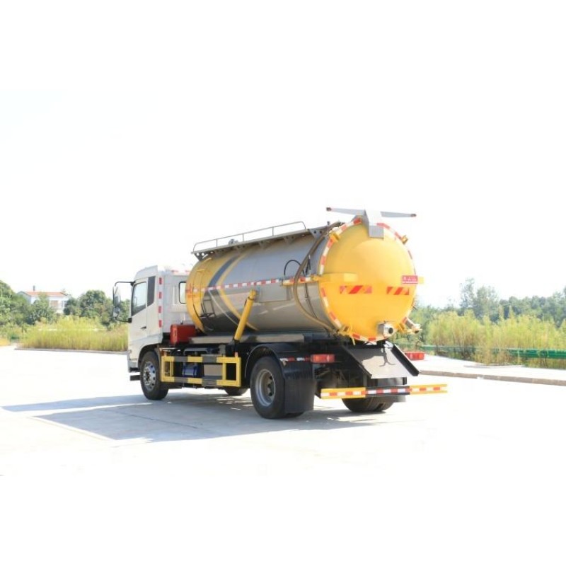 Sewage Truck Factory - Custom 4x2 12 Cubic Vacuum Suction