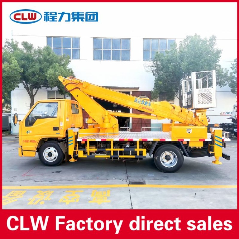 Aerial Work Truck Factory - Custom JMC 30m Telescopic Boom
