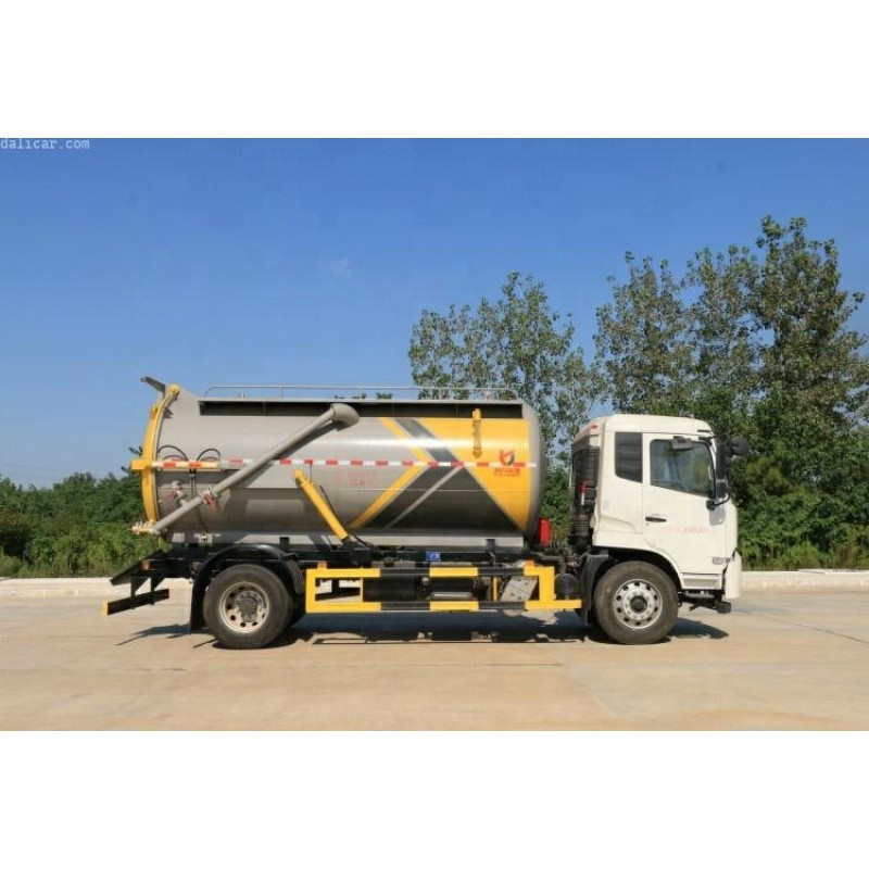 Sewage Truck Factory - Custom 4x2 12 Cubic Vacuum Suction