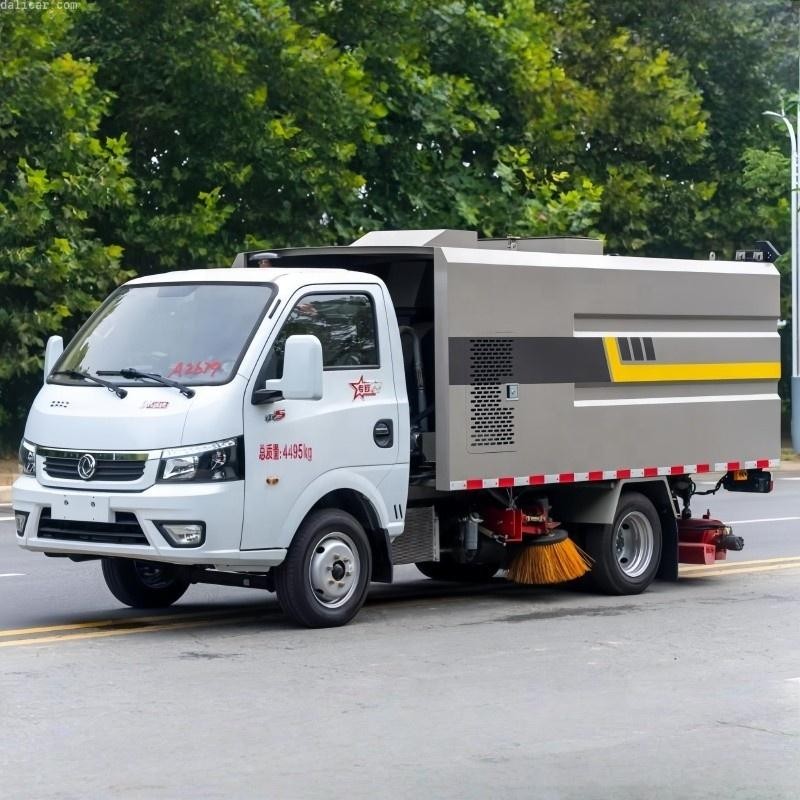 Garbage Truck Factory - Custom 4x2 MINI Diesel Sweeper Truck