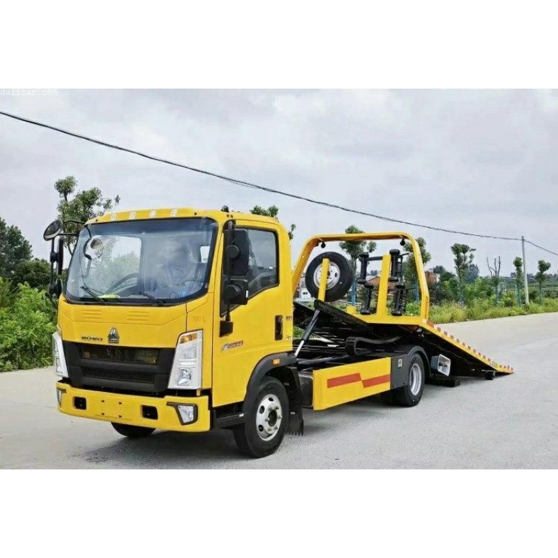 Tow Truck Factory - Custom FAW 10 Ton Flatbed Tow Truck