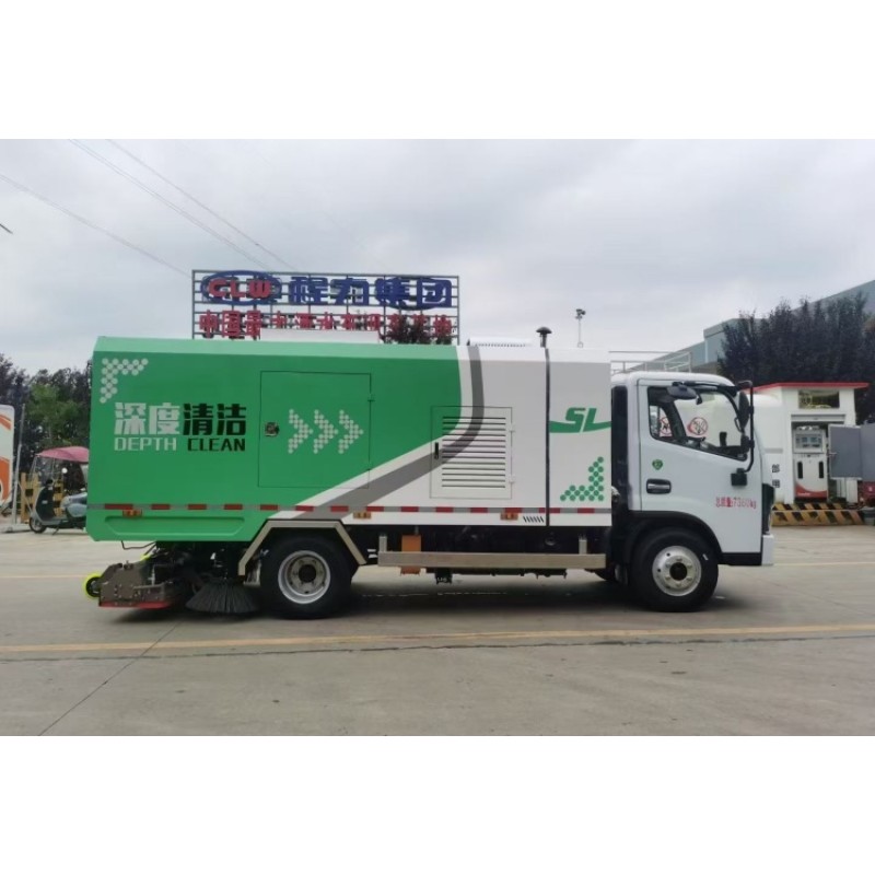 Sweeper Truck Factory - Custom Dongfeng 4x2 Vacuum Road Sweeper