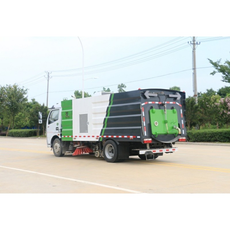 Sweeper Truck Factory - Custom 4x2 Small Engine Powered Sweeper