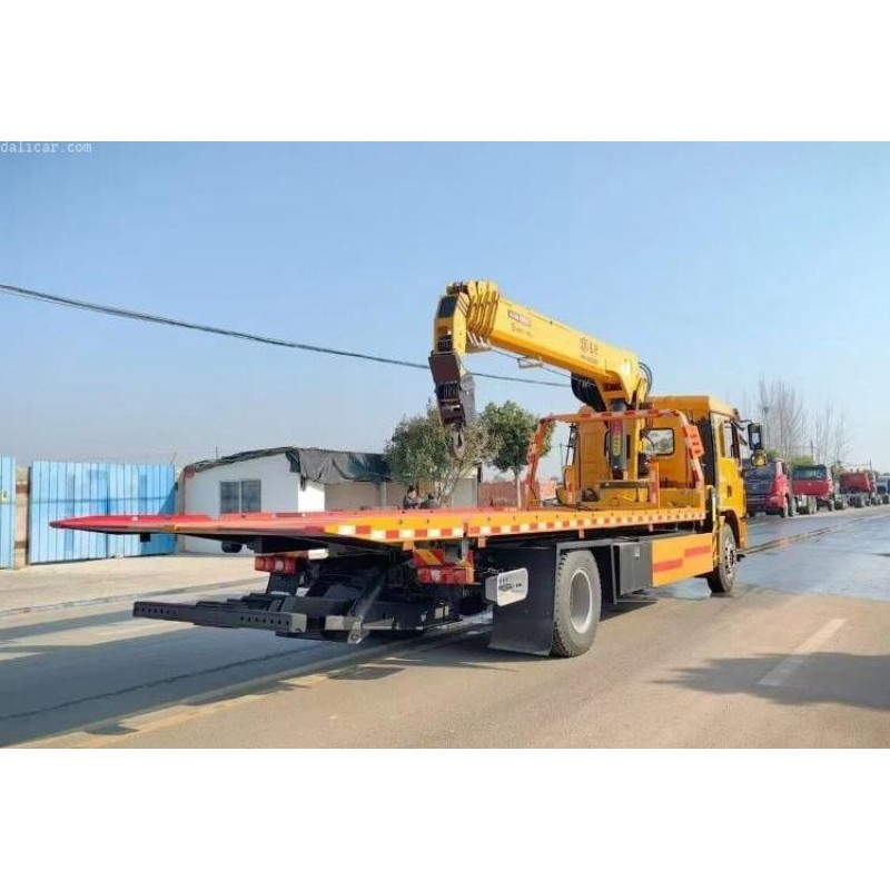 Tow Truck Factory - Custom Dongfeng 6 Wheel Tilt Tray