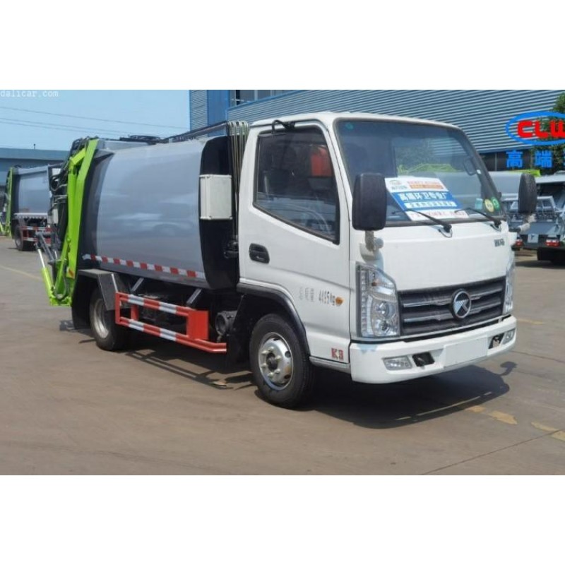 Garbage Truck Factory - Custom 4x2 6 Cbm FOTON Garbage