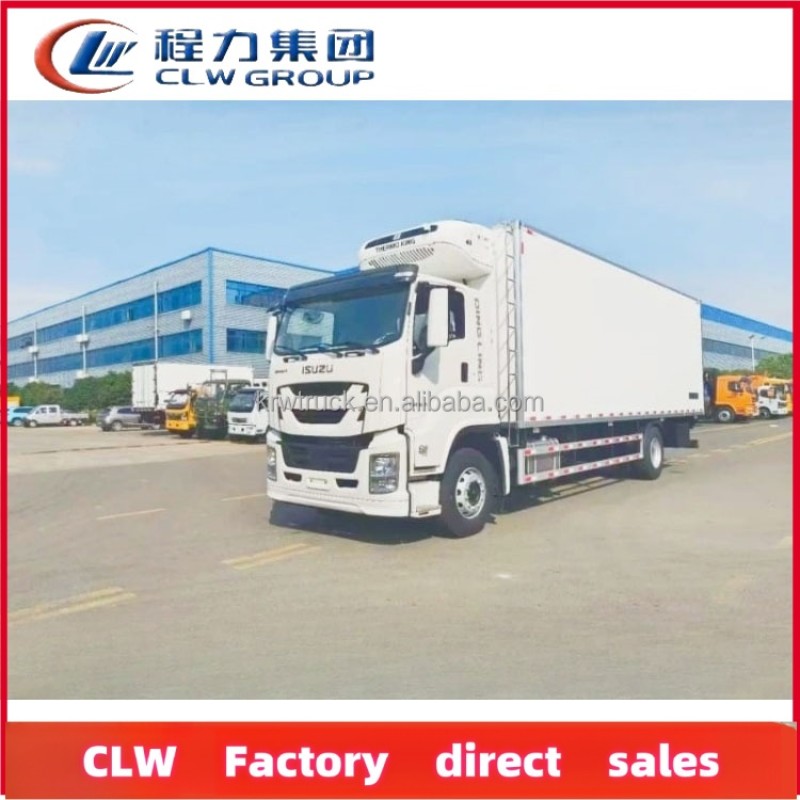 Refrigerated Truck Factory - Custom Isuzu Giga Frozen Cargo