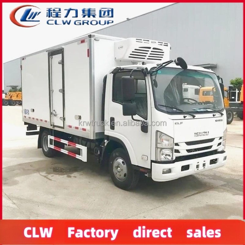 Refrigerated Truck Factory - Custom Isuzu 5 Ton Diesel Reefer