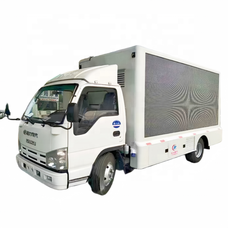 Advertising Truck Factory - Custom ISUZU 4 Screen LED Truck