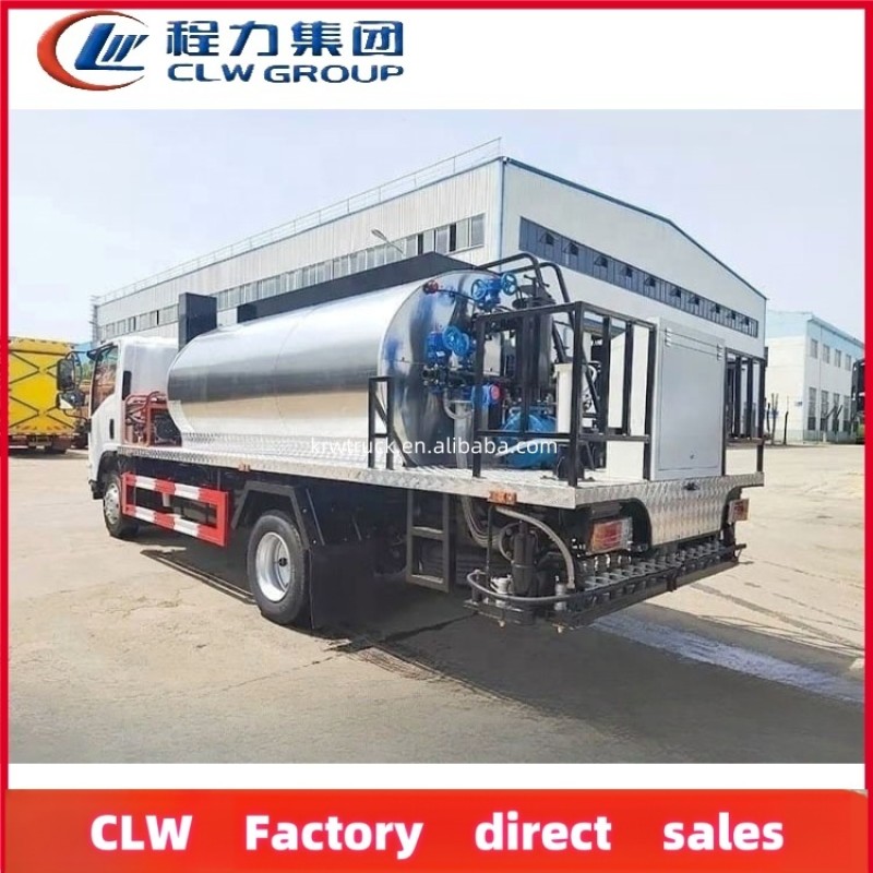 Asphalt Truck Factory - Custom Isuzu 8cbm Bitumen Sprayer