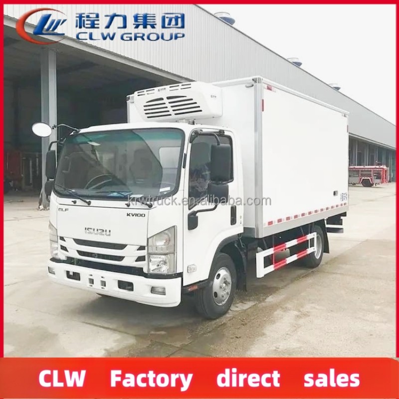 Refrigerated Truck Factory - Custom Isuzu 5 Ton Diesel Reefer