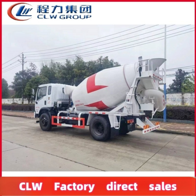 Concrete Mixer Factory - Custom 2025 Dongfeng 3 Cubic Mixer