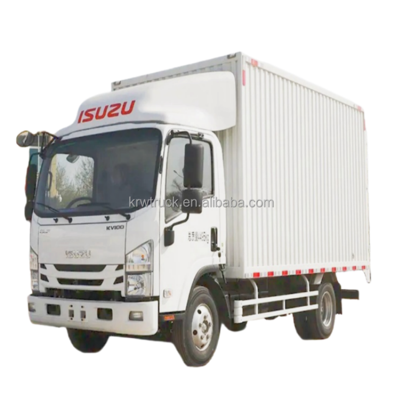 Cargo Truck Factory - Custom Isuzu 4x2 5 Ton Box Truck