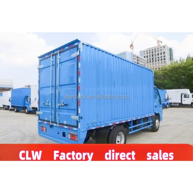 Cargo Truck Factory - Custom Isuzu 4x2 4ton Van Type Truck