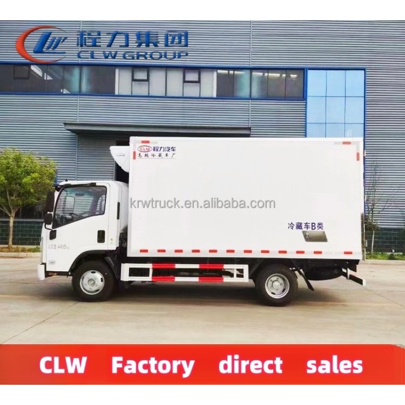 Refrigerated Truck Factory - Custom 4 Ton Isuzu Freezer Truck