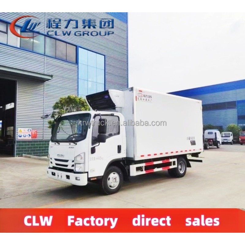 Refrigerated Truck Factory - Custom 4 Ton Isuzu Freezer Truck