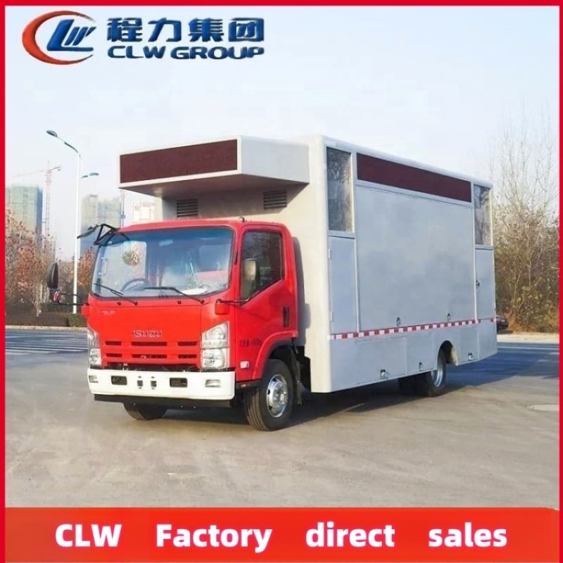 Mobile Stage Factory - Custom Isuzu 4x2 Stage Lights Sound