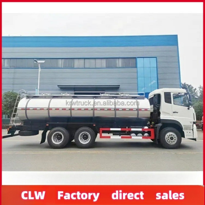Milk Tanker Factory - Custom Dongfeng 4x2 5000L Food Grade