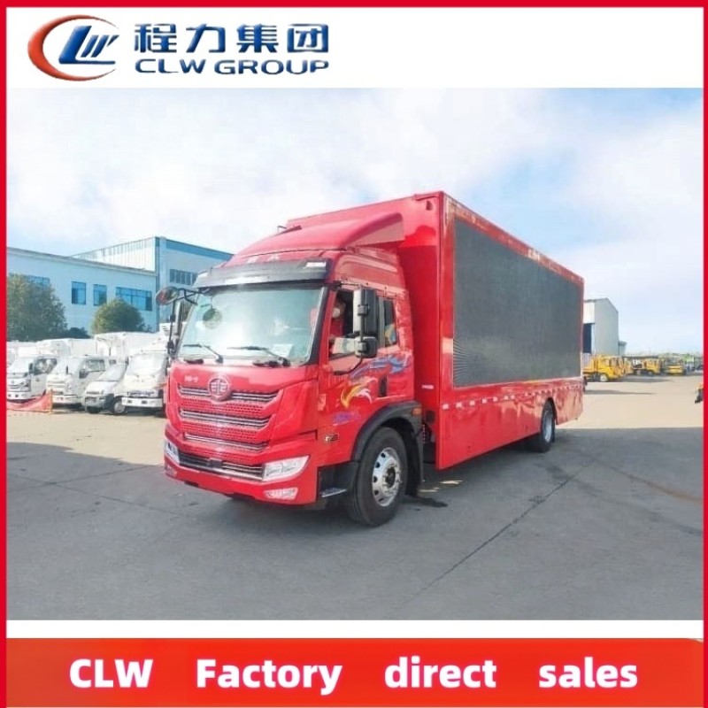 Mobile Stage Factory - Custom Faw 4x2 3D Ad Box Truck