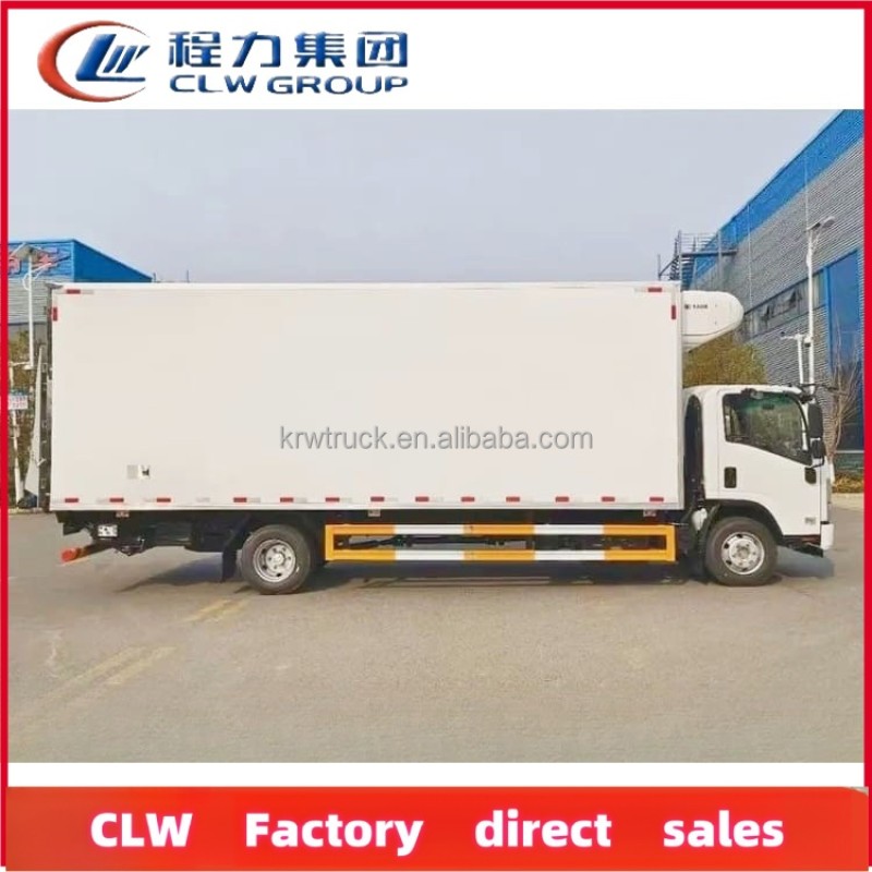 Refrigerated Truck Factory - Custom Isuzu 5T Refrigerator Van