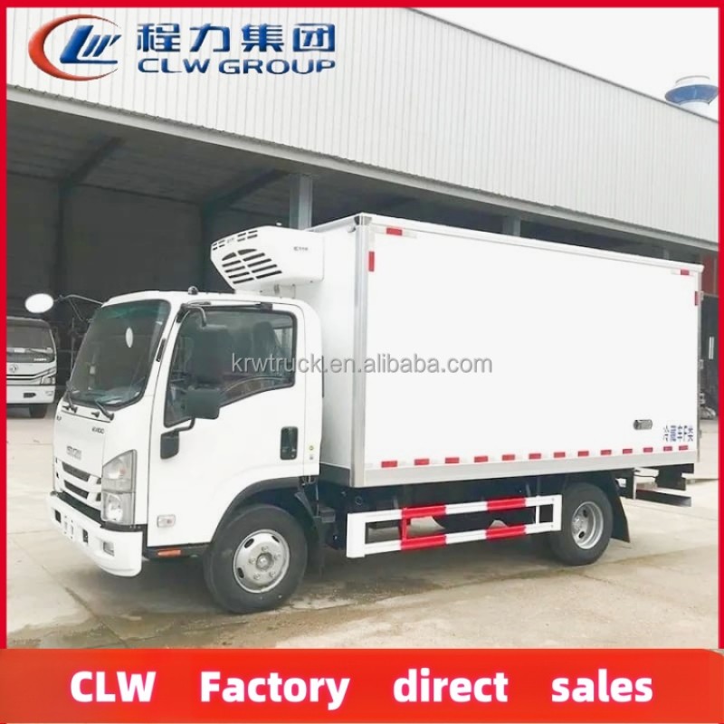 Refrigerated Truck Factory - Custom Isuzu 5 Ton Diesel Reefer