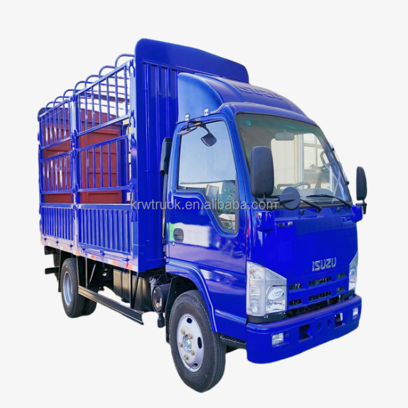 Cargo Truck Factory - Custom Isuzu 4x2 Fence Livestock Truck