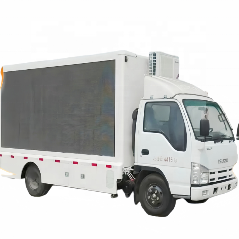 Advertising Truck Factory - Custom ISUZU Three Sided Promotional