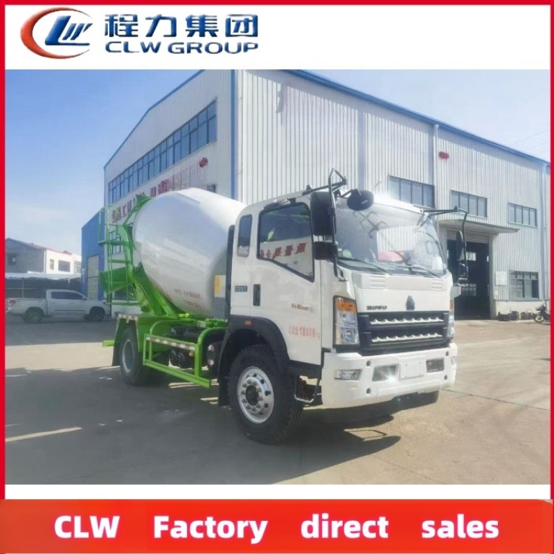 Concrete Mixer Factory - Custom HOWO 3-6cbm Self-Loading