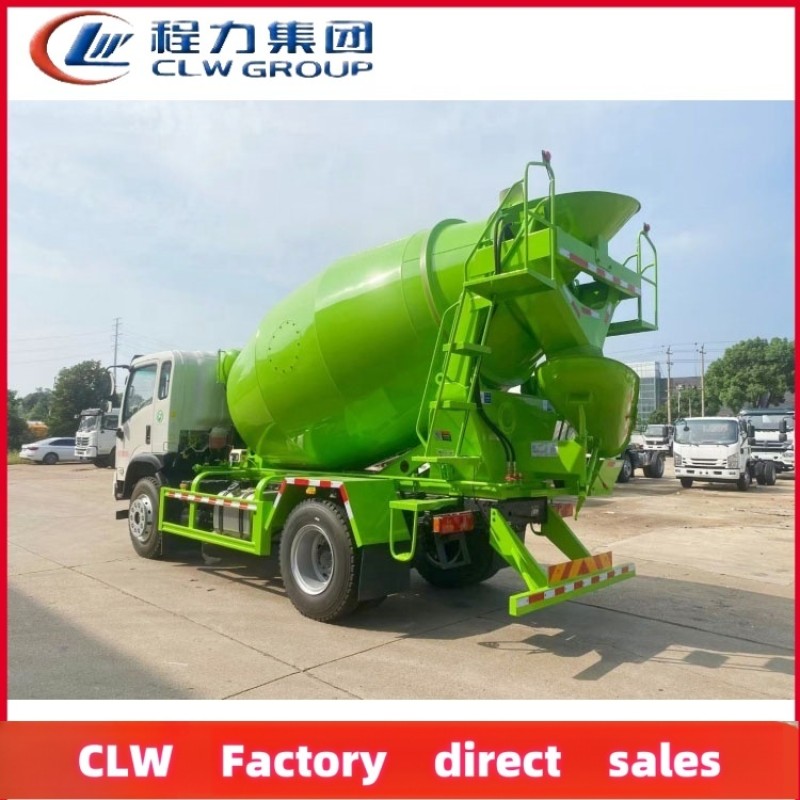 Concrete Mixer Factory - Custom 4x2 3-5 Cubic Meters Mixer