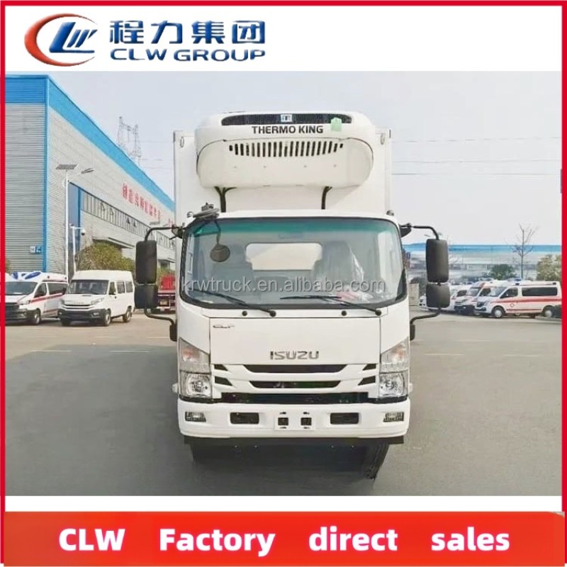 Refrigerated Truck Factory - Custom Isuzu 5T Refrigerator Van