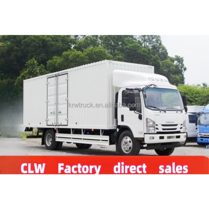 Cargo Truck Factory - Custom Isuzu 4x2 10ton Box Truck