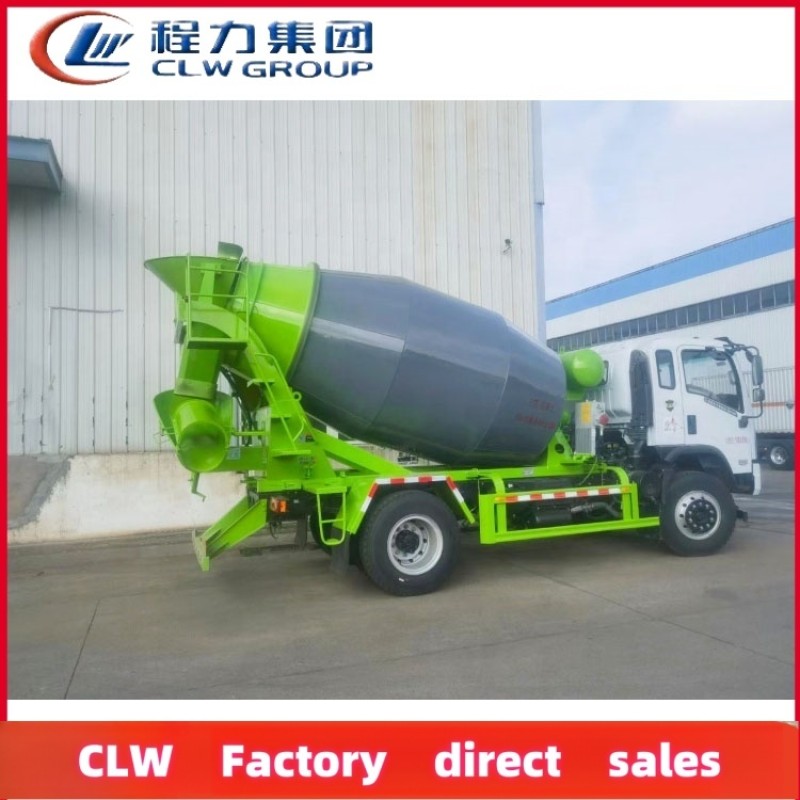 Concrete Mixer Factory - Custom 4x2 3-5 Cubic Meters Mixer