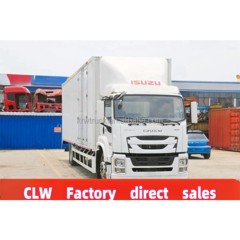 Cargo Truck Factory - Custom Isuzu 4x2 12 Ton Van Truck