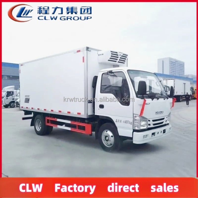 Refrigerated Truck Factory - Custom Isuzu 3-4 Ton Fish Transport