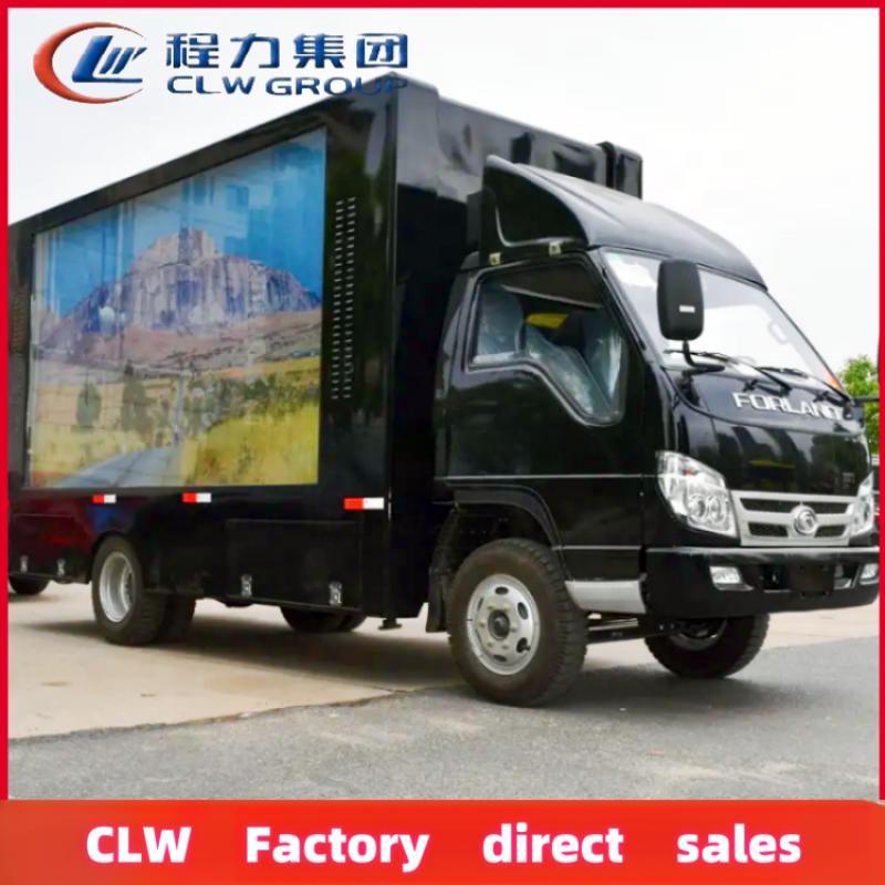 Advertising Truck Factory - Custom Foton 4x2 LED Display Truck