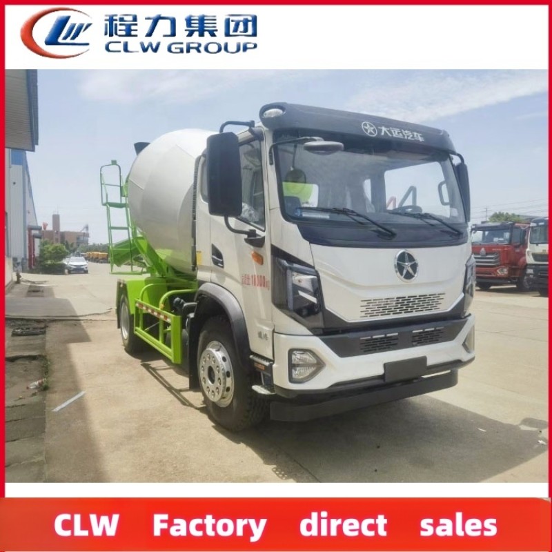 Concrete Mixer Factory - Custom 4m3 DongFeng Mixer Pump