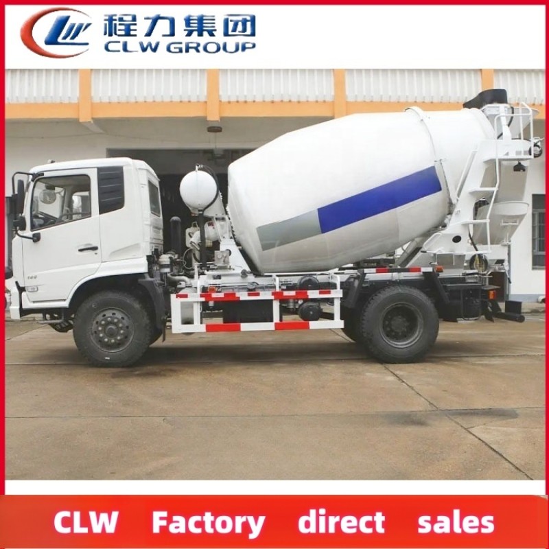 Concrete Mixer Factory - Custom Dongfeng 4x2 4-7 Cubic Mixer