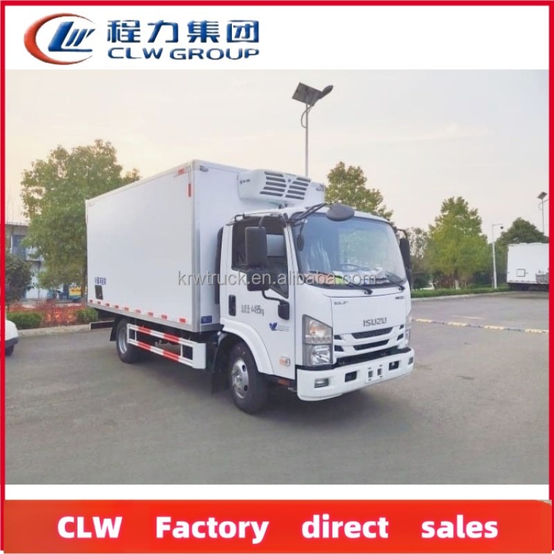 Refrigerated Truck Factory - Custom Isuzu 4x2 5tons Reefer