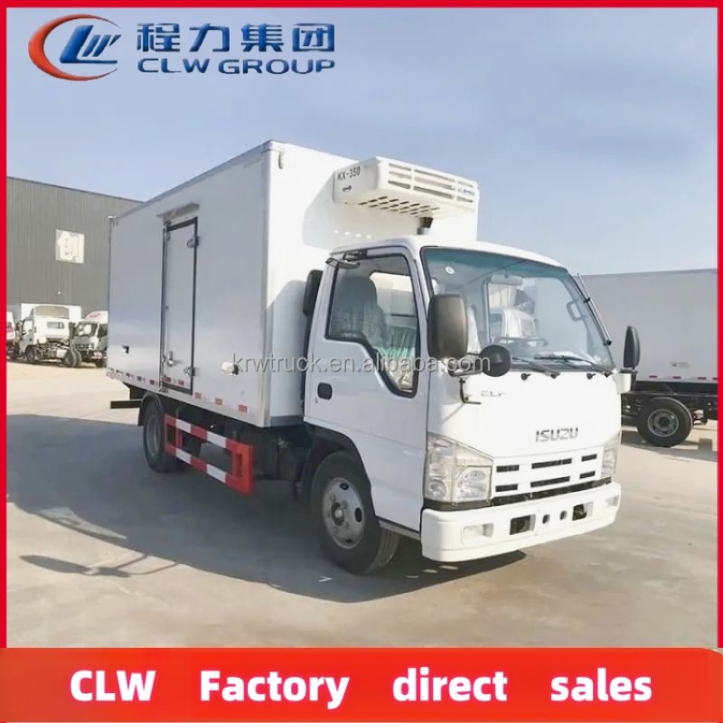 Refrigerated Truck Factory - Custom Isuzu 4 Ton Reefer Freezer