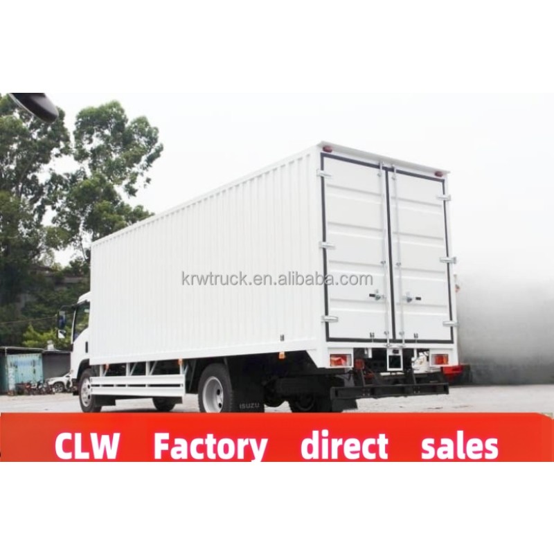 Cargo Truck Factory - Custom Isuzu 4x2 10ton Box Truck