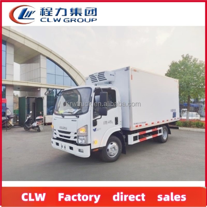 Refrigerated Truck Factory - Custom Isuzu 4x2 5tons Reefer