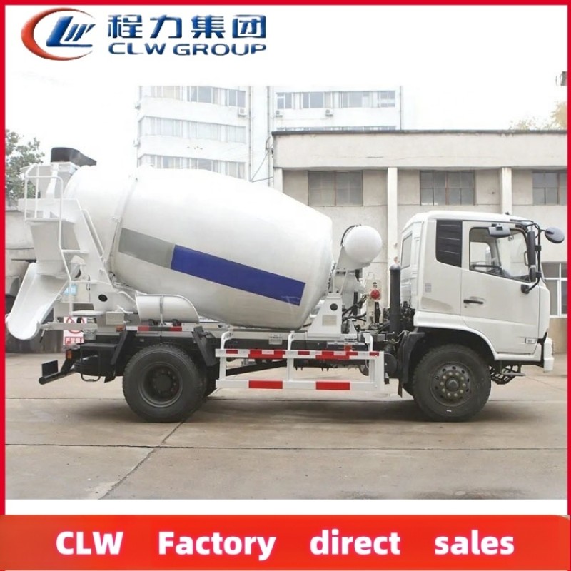 Concrete Mixer Factory - Custom Dongfeng 4x2 4-7 Cubic Mixer