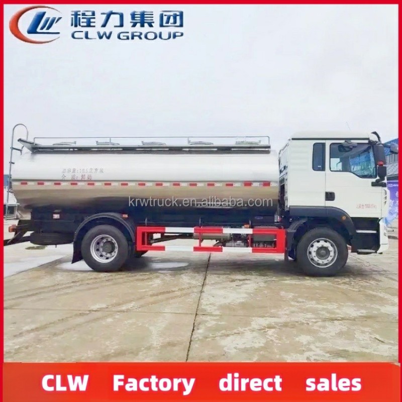 Milk Tanker Factory - Custom HOWO 5000L Fresh Milk Tanker